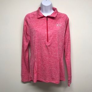 Pink Under Armour zippered top
